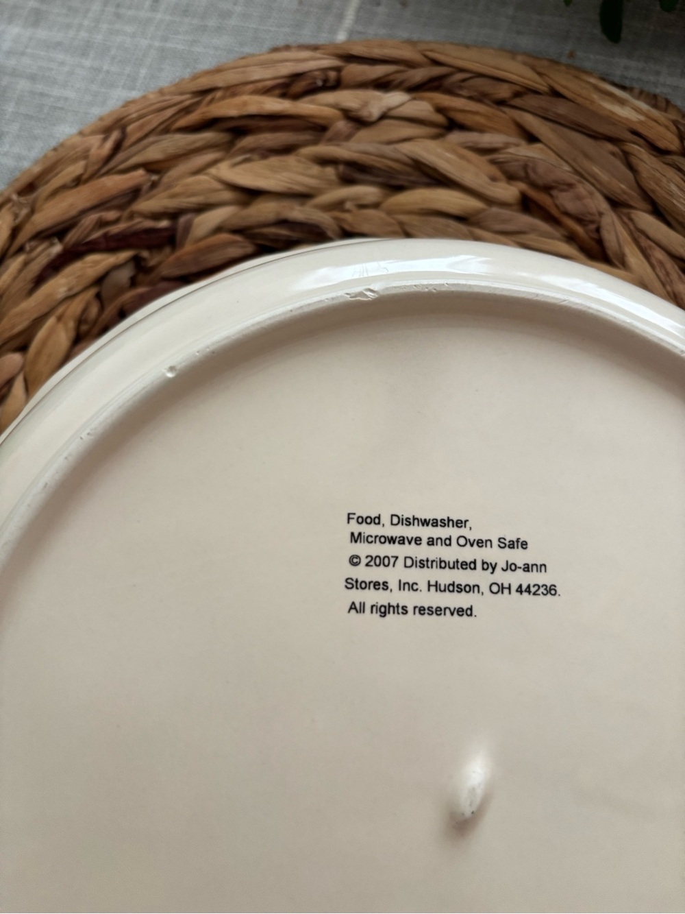 Pumpkin Pie Plate - Picture 4 of 6